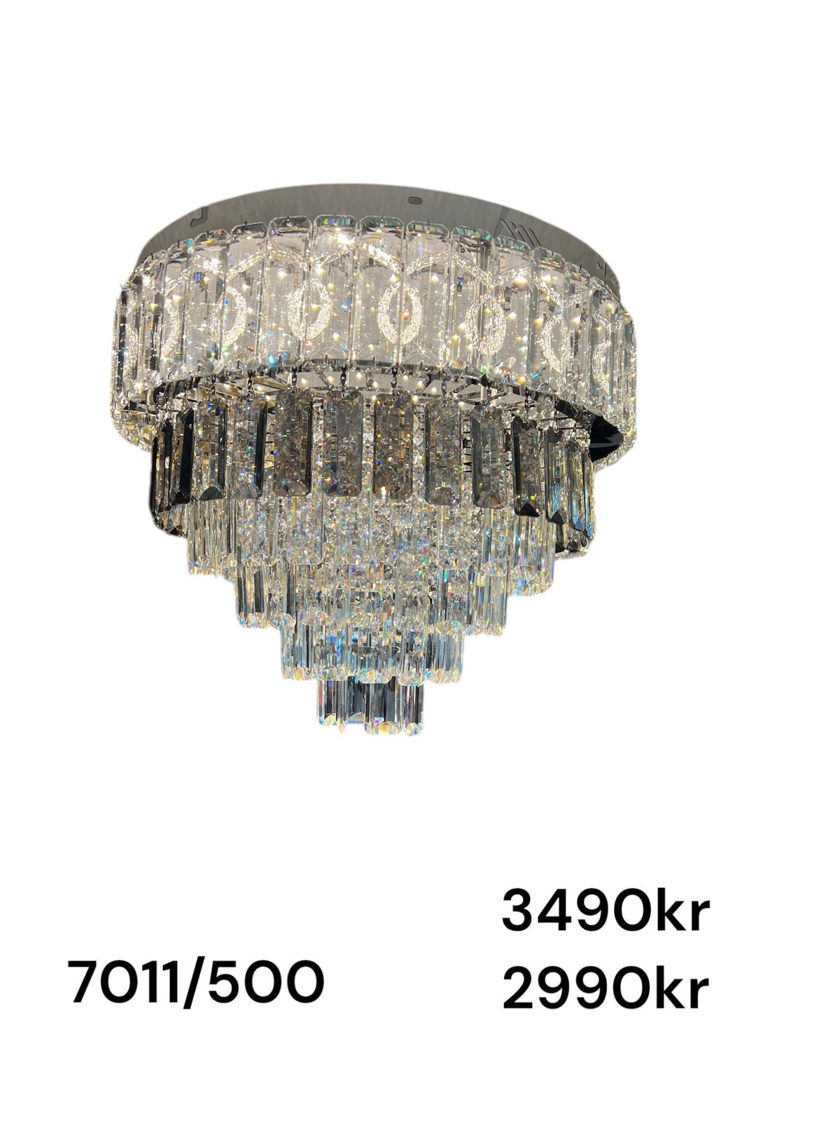 Modern led taklampor kristall