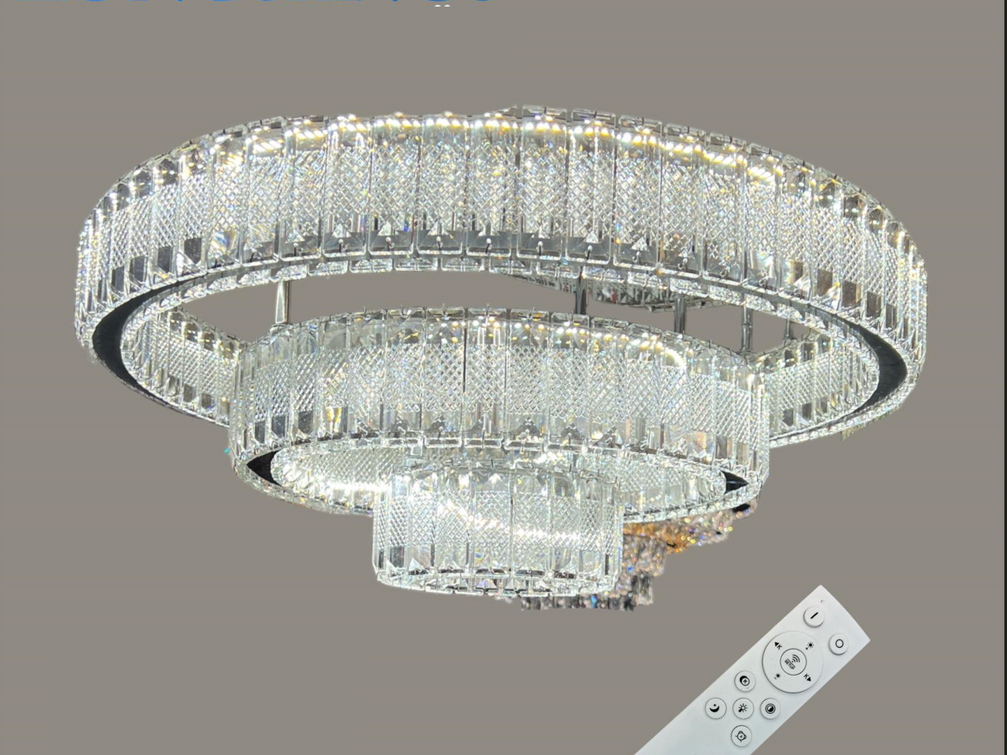 Taklampa led rund